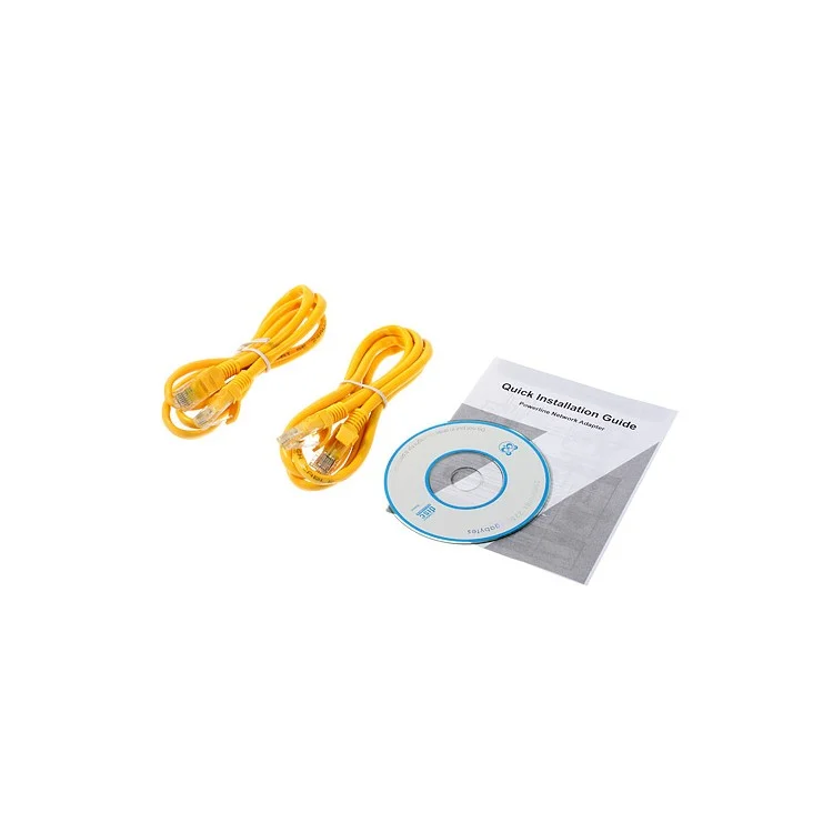 200Mbps Home-plug AV Powerline Network Ethernet Adapter Kit - US Plug