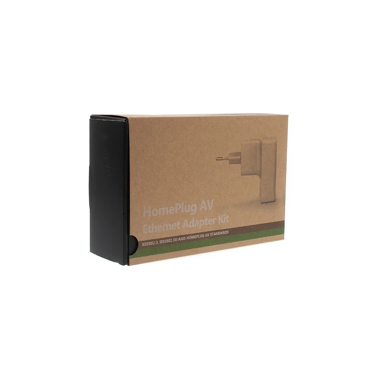 200Mbps Home-plug AV Powerline Network Ethernet Adapter Kit - US Plug