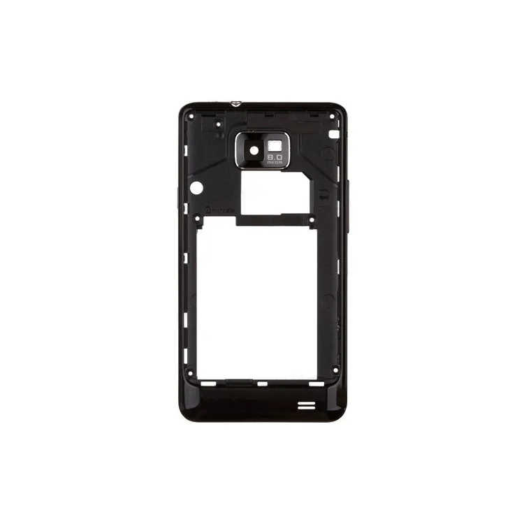 Black OEM Middle Plate Housing Cover for Samsung I9100 Galaxy S2