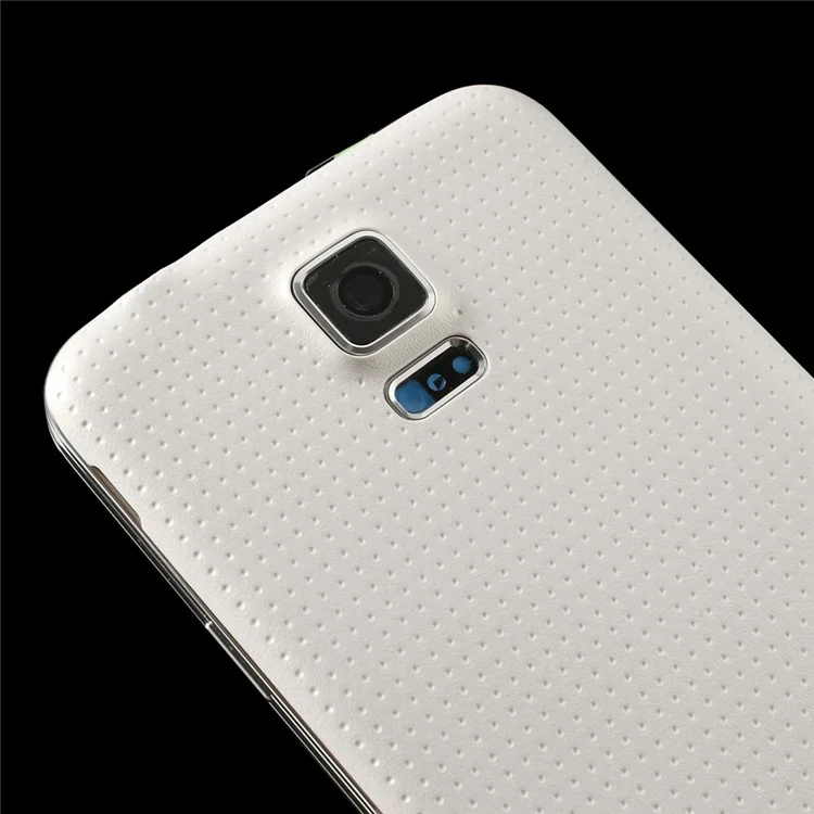 OEM Back Cover Housing & Middle Plate for Samsung Galaxy S5 G900 - White