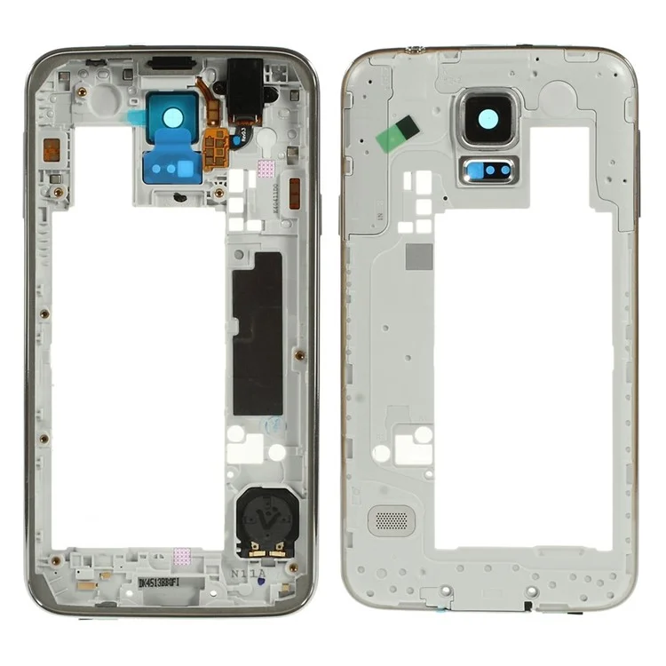 OEM Middle Plate with Side Keys Replace Part for Samsung Galaxy S5 G900 - Gold