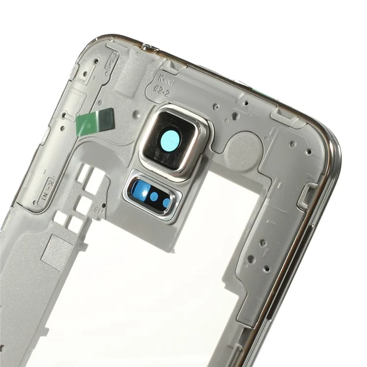OEM Middle Plate with Side Keys Replace Part for Samsung Galaxy S5 G900 - Gold