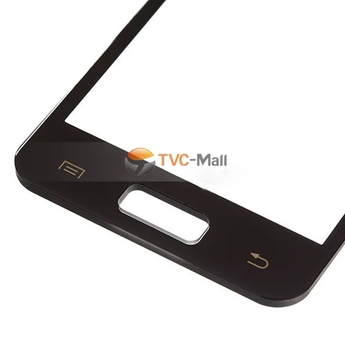 Black OEM Front Glass Lens for Samsung I9070 Galaxy S Advance