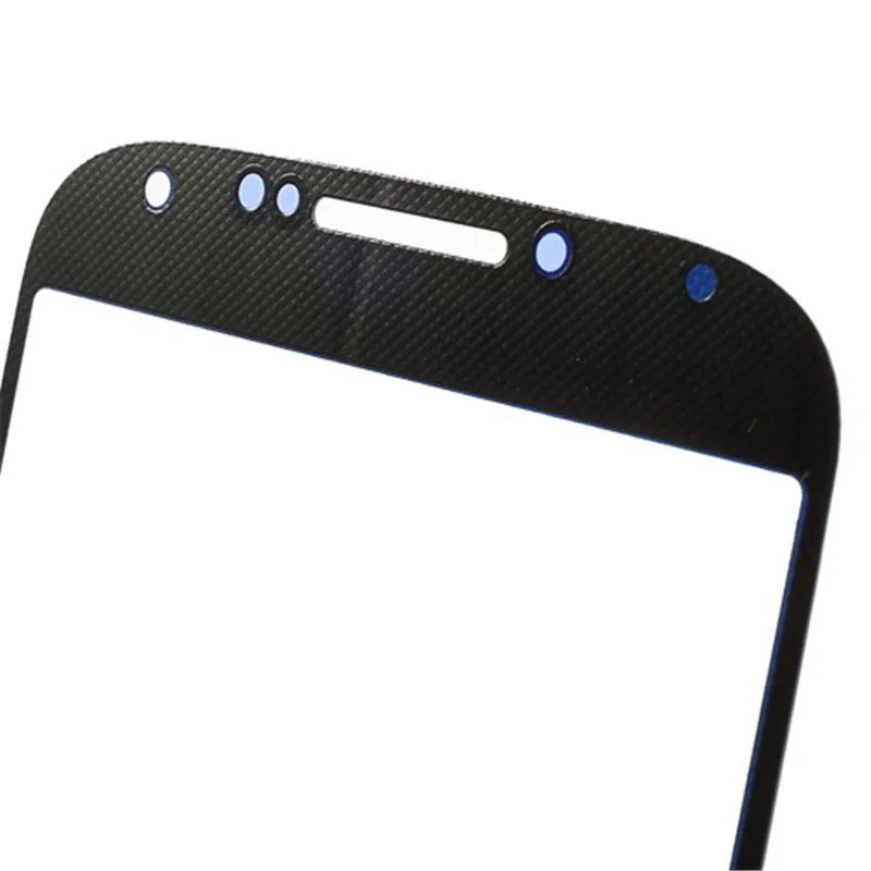 Dark Blue Front Glass Screen Lens Replacement for Samsung Galaxy S4 i9500