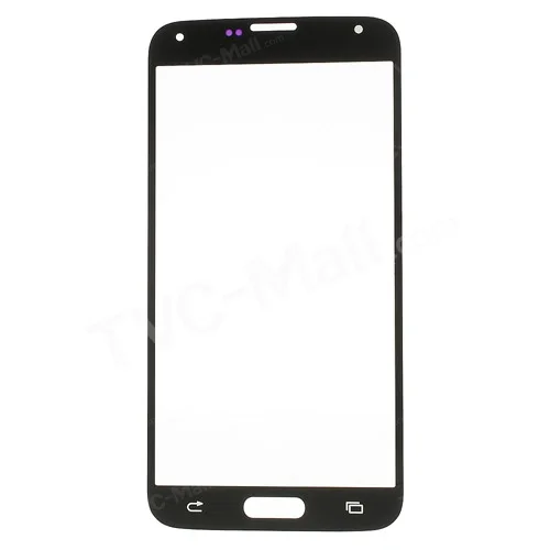 High Quality Front Outer Glass Lens Repair Part for Samsung Galaxy S5 SV GS 5 - White