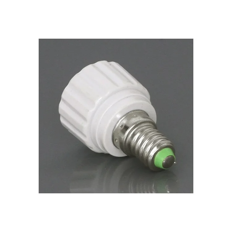 GU10 to E14 CLF LED Light Bulb Lamp Adapter Converter, Length: 51mm