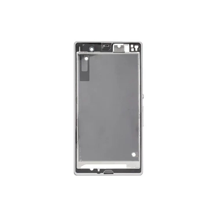 White OEM Front Housing Frame Bezel Plate Parts for Sony Xperia Z C6603 L36h