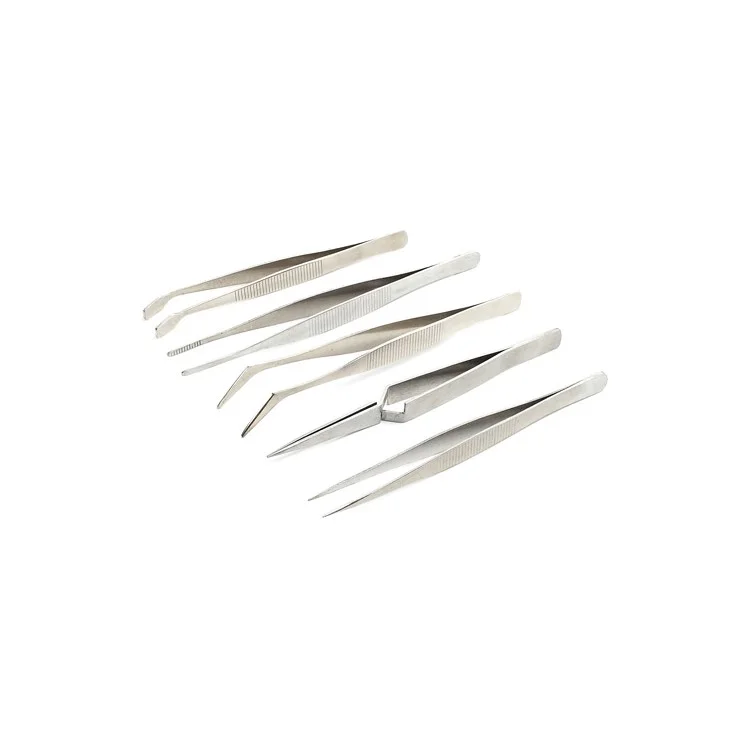 5Pcs/Set Metal Mobile Phone Repair Tweezer Tool Set