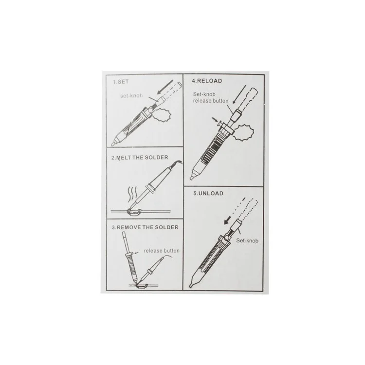 GoogYou GY-059 Vacumme Desoldering Pump Sucker Solder Irons Removal Tool
