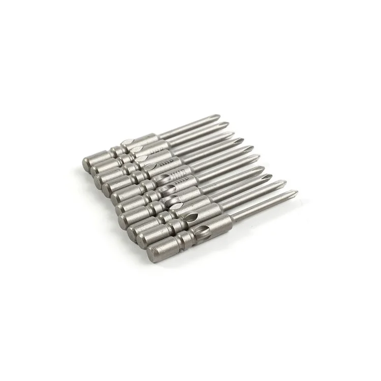 10pcs/Lot Philips 1.6mm Screwdriver Tips for DC Powered Electric Screwdriver (Compatible with TOOL-166)