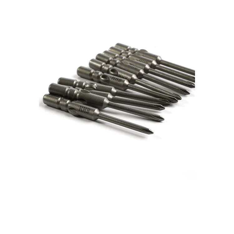 10pcs/Lot Philips 1.6mm Screwdriver Tips for DC Powered Electric Screwdriver (Compatible with TOOL-166)