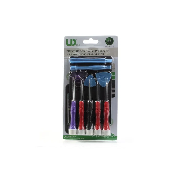 UD6011 12 in 1 Precise Screwdriver Tool Set for iPhone 2G 3G 3GS 4 4S iPad NDS PSP