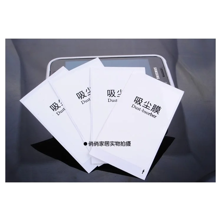 Dust Absorber De-dust Sticker Film for Mobile Phone Screen
