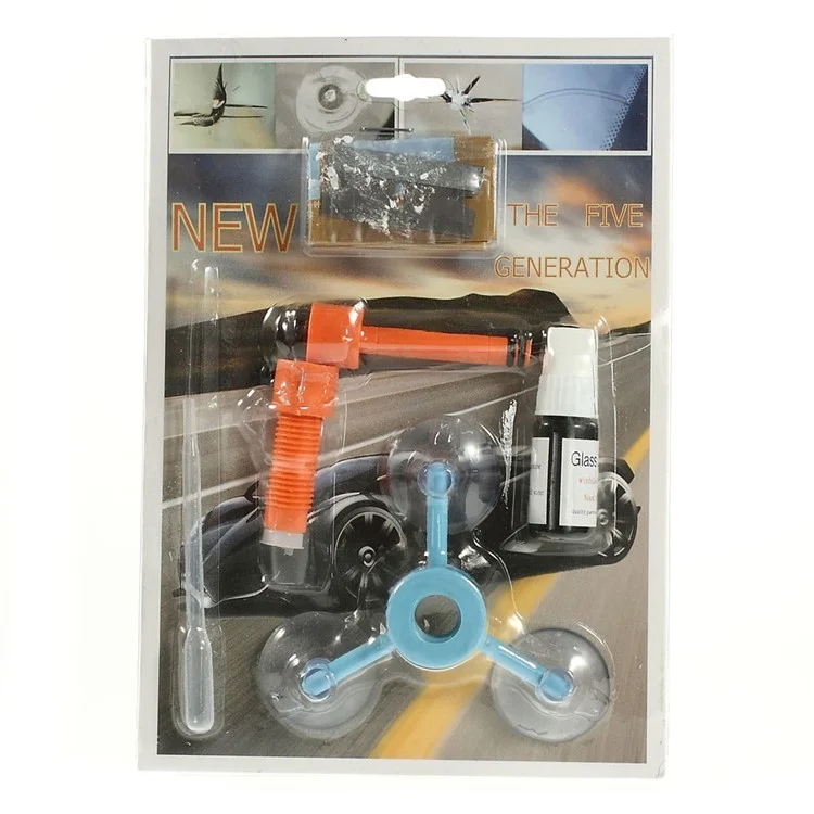 Magic Glass Doctor Auto Car Glass Repair Tool Set