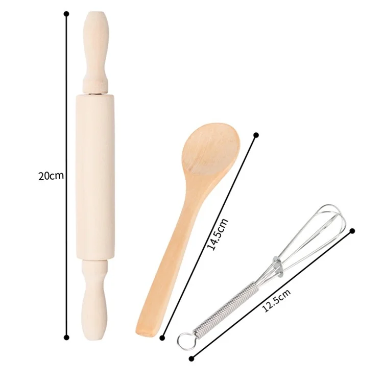 11Stück Schürze Hut Set Cosplay Küche Kostüm Rolle Tun so als ob für Jungen Mädchen Kleinkind Rollenspiel
