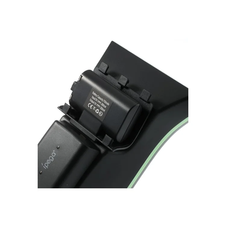 Ipega PG-X001 Dual Charger with 700mAh Battery & Battery Cover for Xbox One Controller