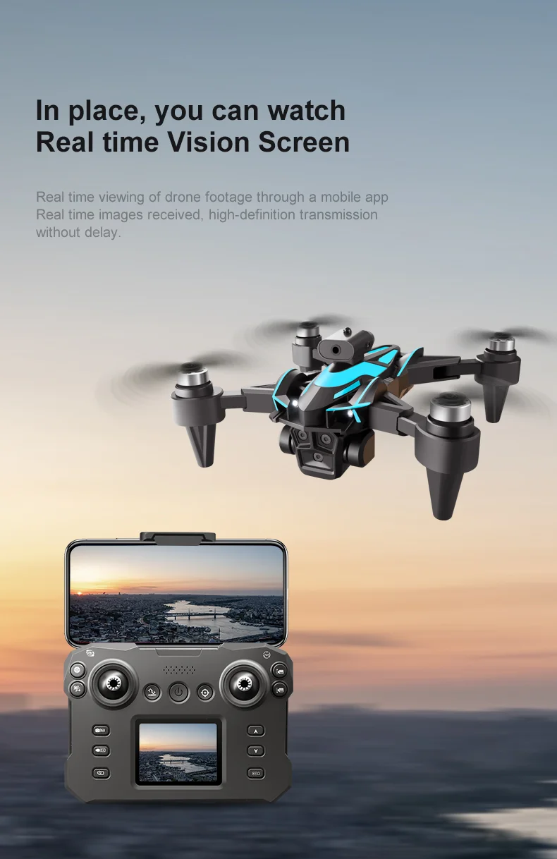 XKJ K12MAX HD Camera RC Drone Brushless Foldable Quadcopter with Display Screen Remote Control, 2 Batteries 18