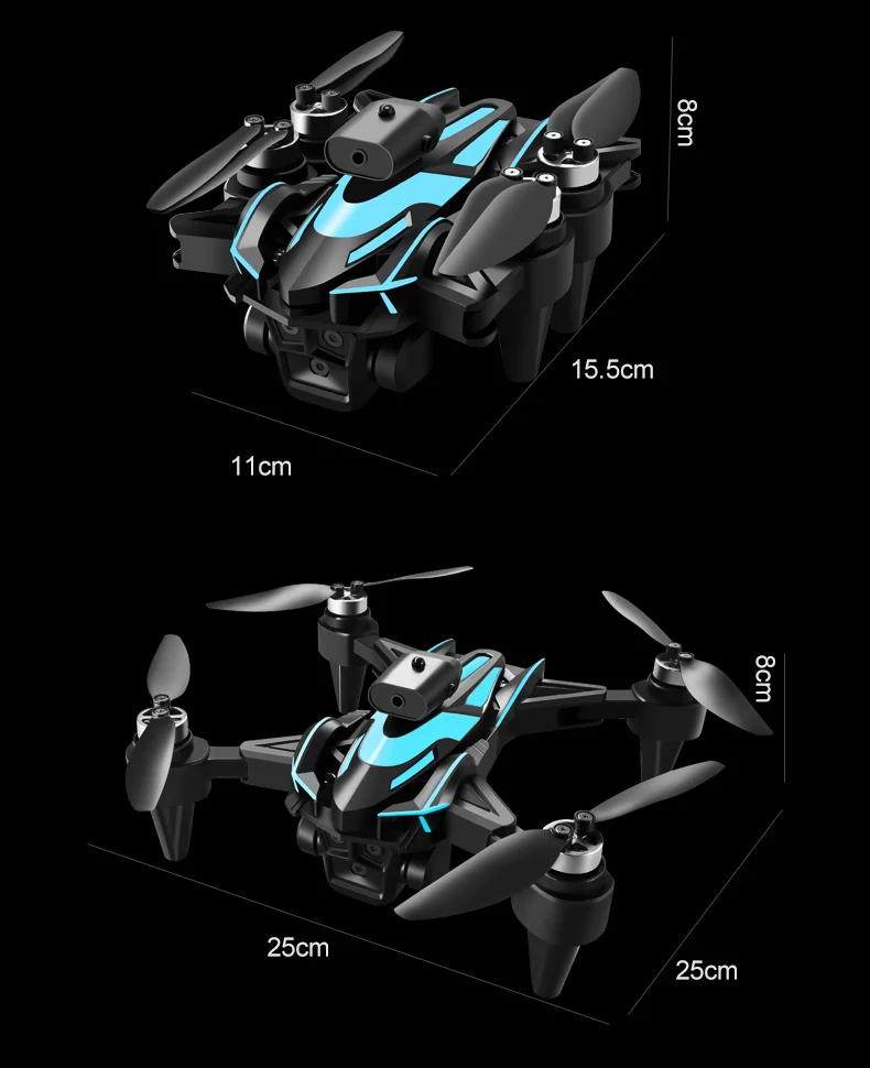 XKJ K12MAX HD Camera RC Drone Brushless Foldable Quadcopter with Display Screen Remote Control, 2 Batteries 23