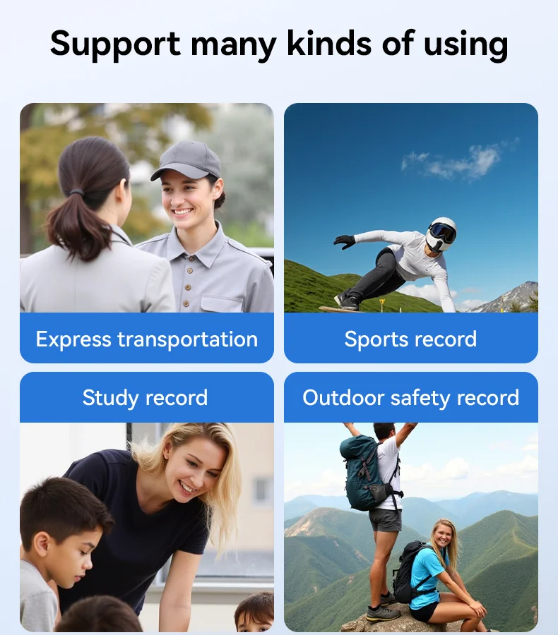 YESIDO KM25 Video Recorder 180 Degree Rotating Lens HD 1.3 Inch Screen 1080P Outdoor Cycling Hiking Camera 12