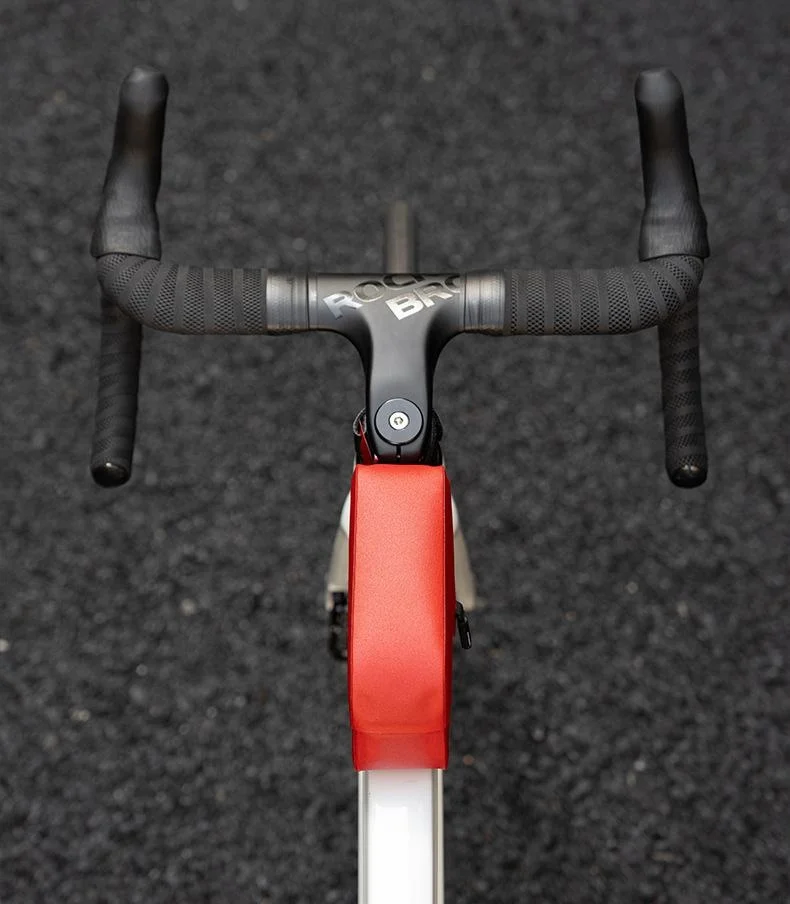 ROCKBROS 30120122 AS-133 Size S Bicycle Front Frame Bag Magnetic Flip Cover Waterproof Top Tube Bag for Road Mountain Bike - Red 18