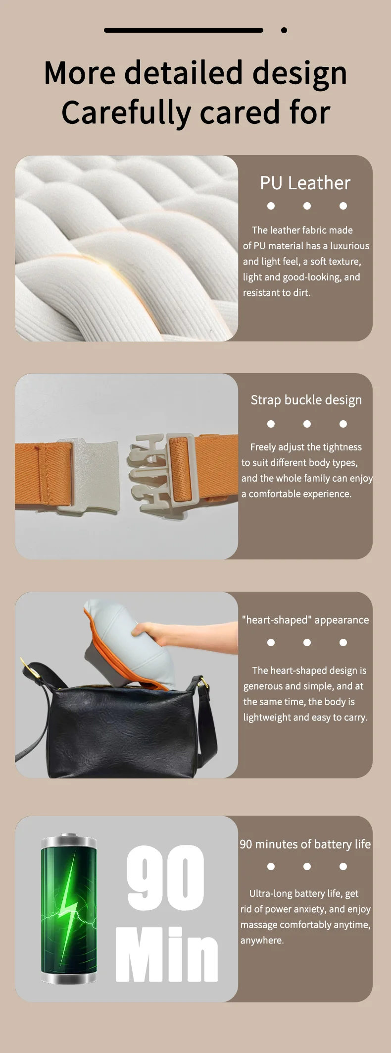 ST-360 3 Modes Neck and Shoulder Massager with Hot Compress Shiatsu Kneading Massage Device for Deep Tissue Relaxation 11