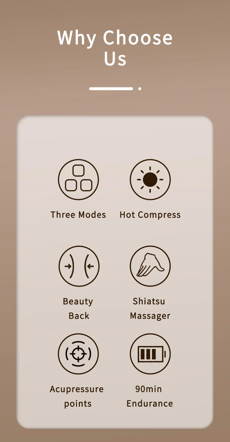 ST-360 3 Modes Neck and Shoulder Massager with Hot Compress Shiatsu Kneading Massage Device for Deep Tissue Relaxation 2