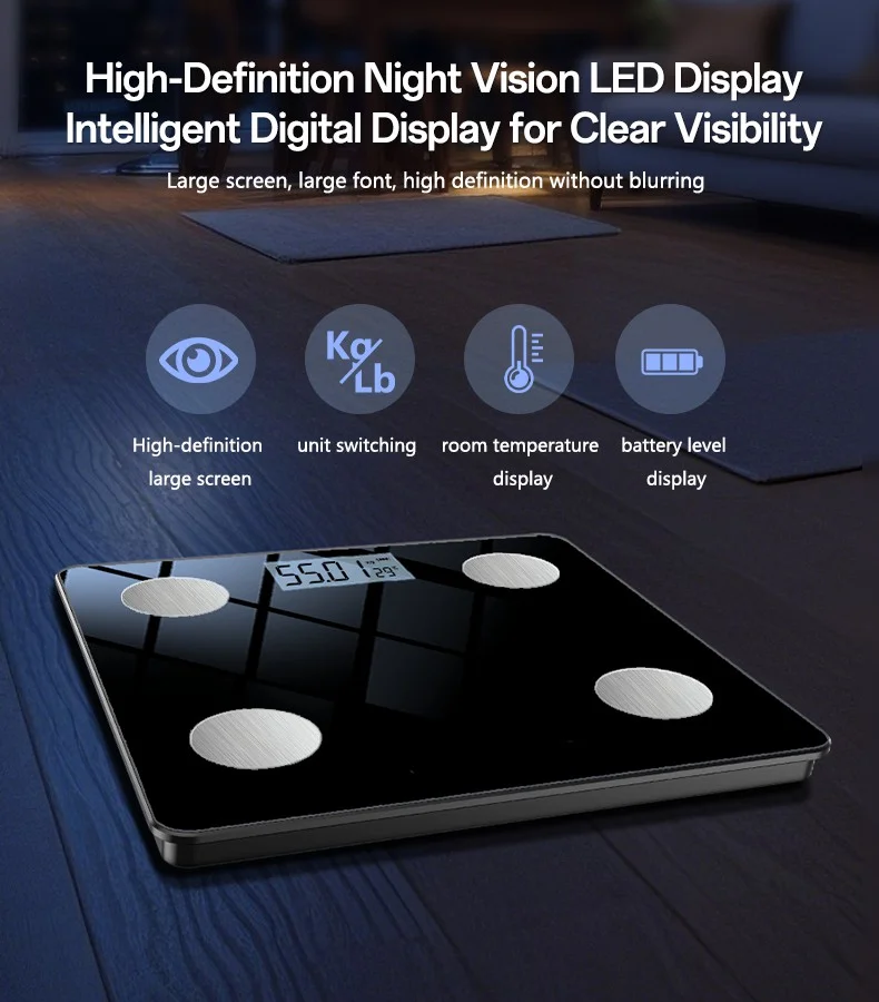 Yesido Smart Body Fat Scale