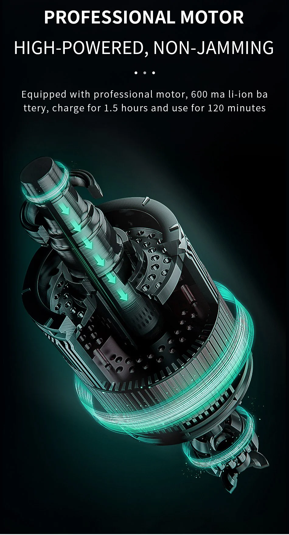 VGR V-925 Portable USB Rechargeable Hair Trimmer Home Travel Electric Clipper Men Hair Trimming Tool 6