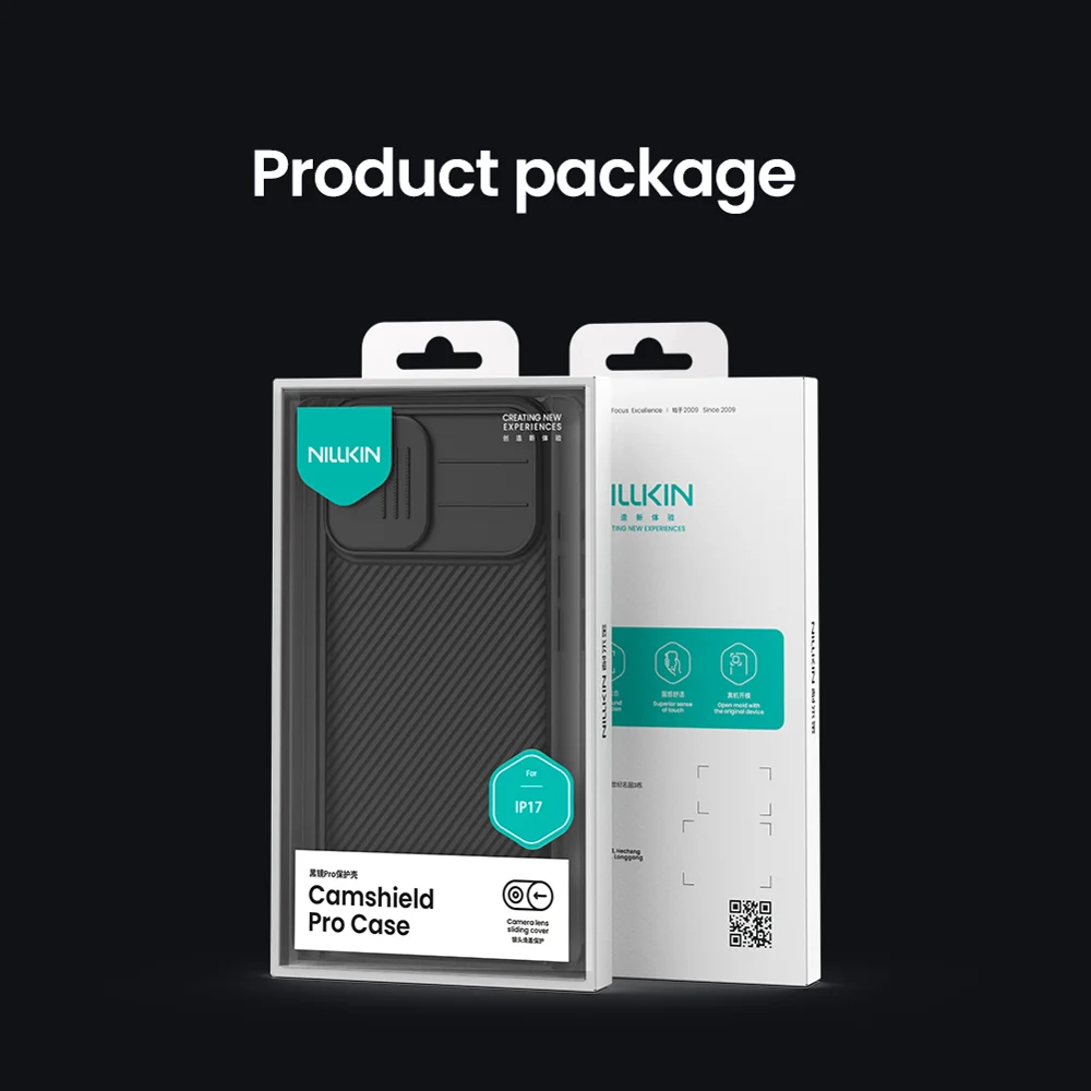 Coque NILLKIN Camshield Pro Series pour iPhone 17, coque PC + TPU avec couvercle coulissant pour appareil photo - Vert 13
