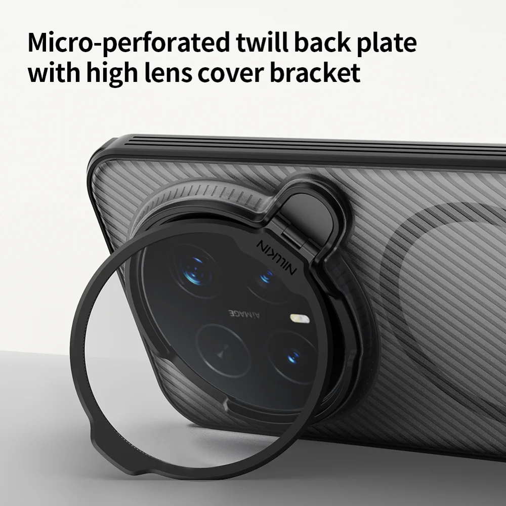 Nillkin Camshield Prop Magnetic Series For Honor Magic8 Pro 5G Magnetic Case Clear Lens Lid Pc Tpu Phone Back Cover - Black 10