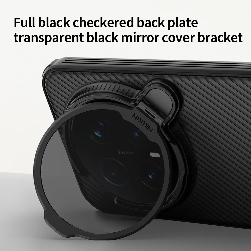 Nillkin Camshield Prop Magnetic Series For Honor Magic8 Pro 5G Magnetic Case Clear Lens Lid Pc Tpu Phone Back Cover - Black 11