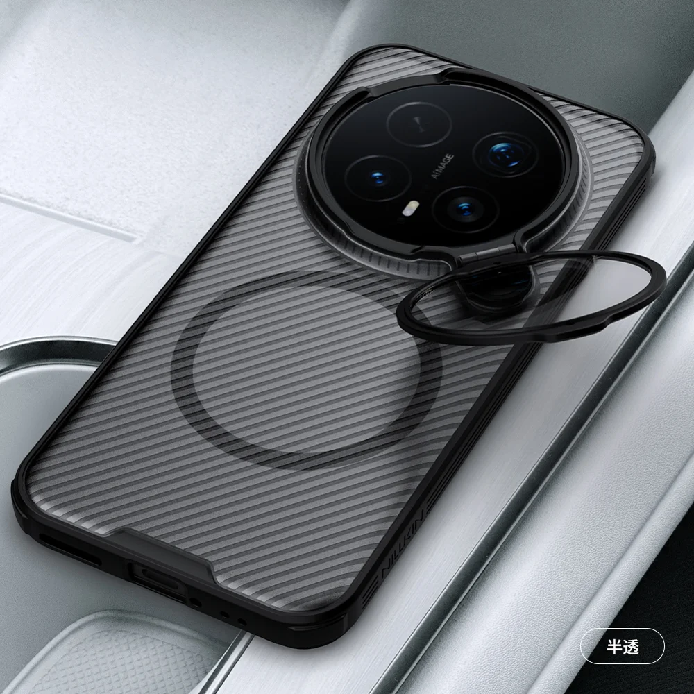 Nillkin Camshield Prop Magnetic Series For Honor Magic8 Pro 5G Magnetic Case Clear Lens Lid Pc Tpu Phone Back Cover - Black 13
