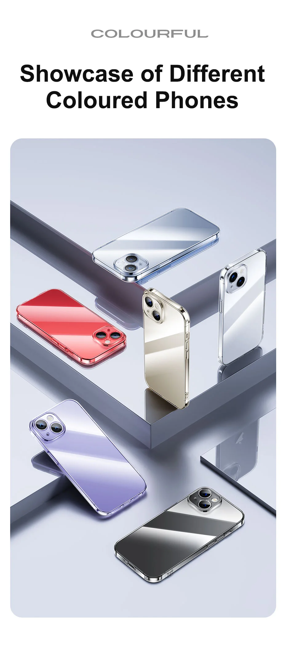 BASEUS Simple Series ll For iPhone 15 Pro Max Clear Cover TPU Slim-Fit Protective Phone Case 13