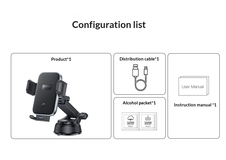 YESIDO C320 15W Wireless Charger Car Suction Cup Mount 360 Degree Rotation Phone Holder Stand for Dashboard - Black 13