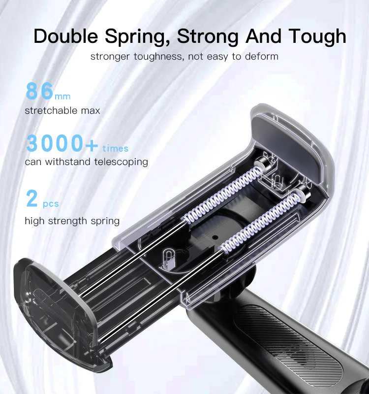 YESIDO C165 360-Degree Rotation Car Air Vent Phone Holder Clamp Mount L-Shaped Cell Phone Clip 9