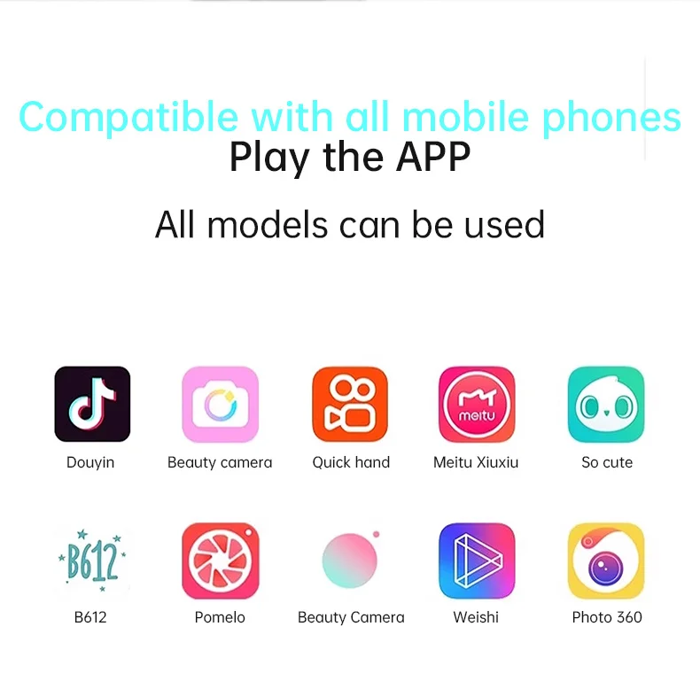 Q18 AI Smart Face Tracking Phone Stabilizer Gimbal Dual Axis Anti-Shake Selfie Stick with Tripod for Live Streaming 17