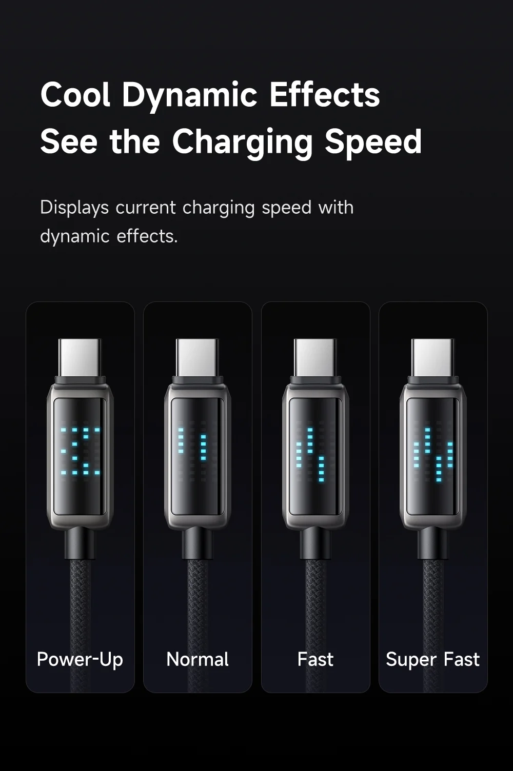 MCDODO CA-4250 1.2m Type-C to Type-C Cable 100W Fast Charging Nylon Braided Data Cable 3