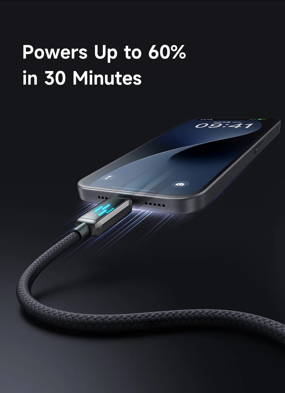 MCDODO CA-4250 1.2m Type-C to Type-C Cable 100W Fast Charging Nylon Braided Data Cable 4