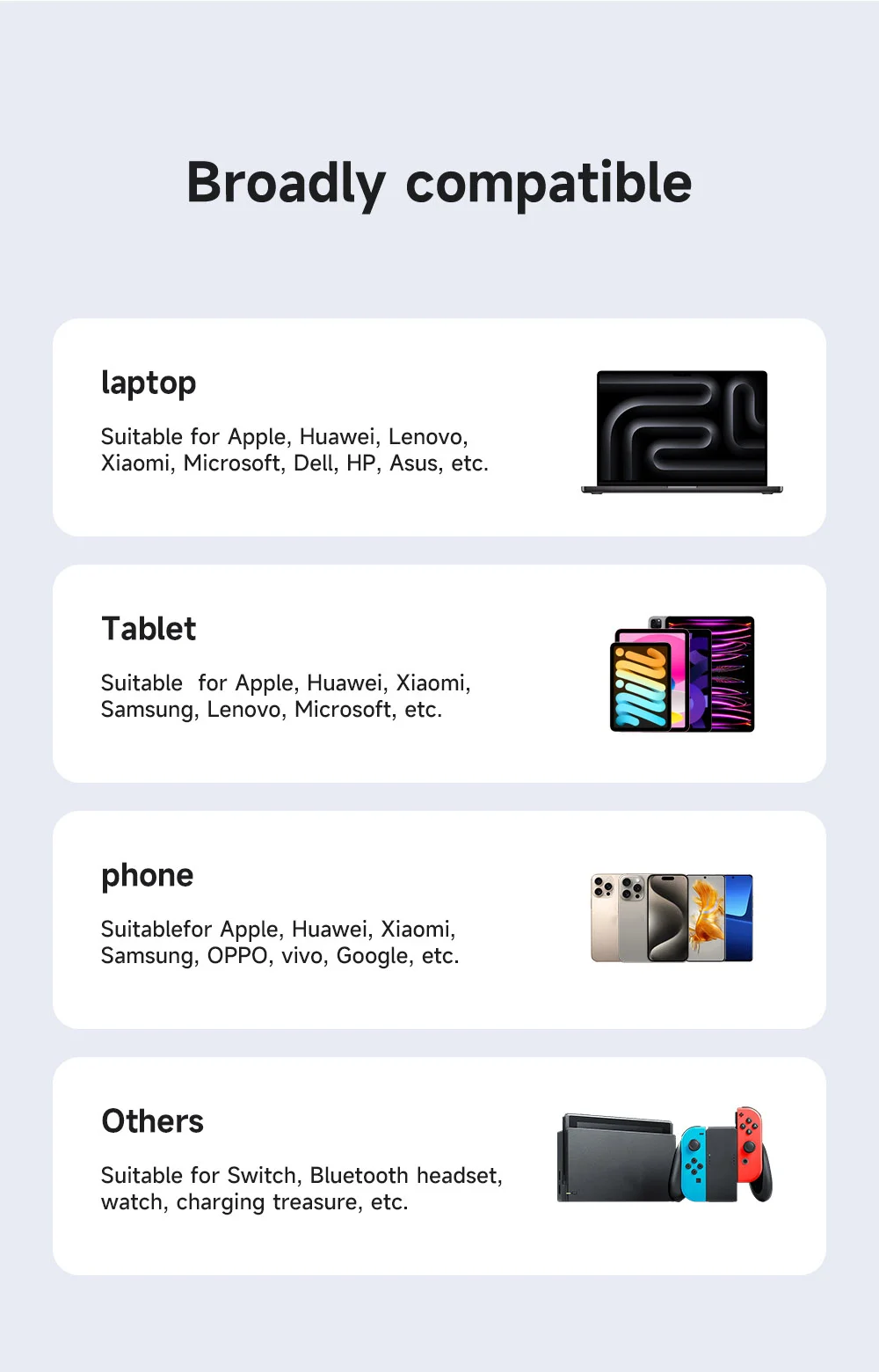 MCDODO CA-6700 2-in-1 Fast Charging Cable 100W USB-C to USB-C+iP Braided Cord 1.5m for Multiple Devices 13