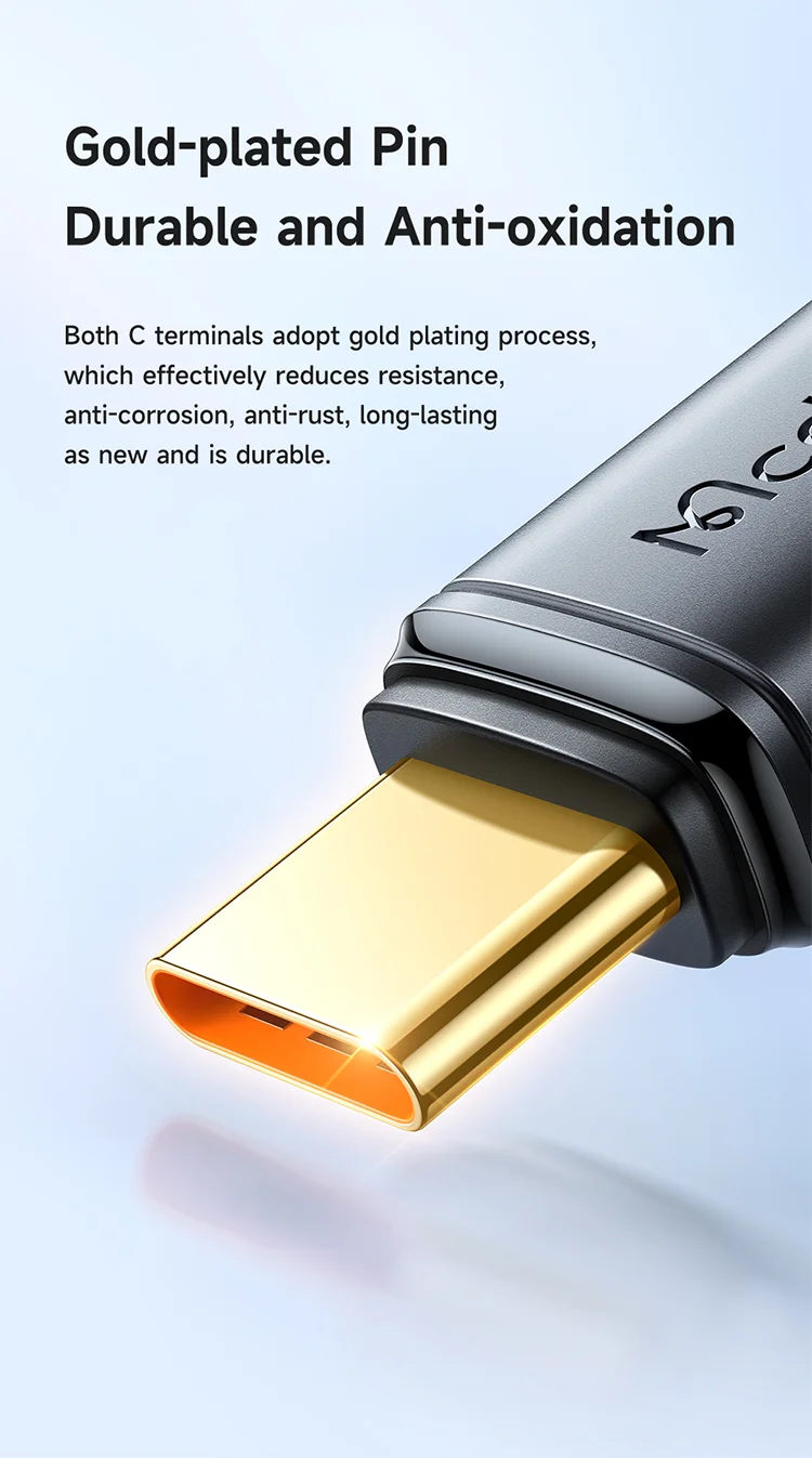 MCDODO CA-3311 MDD for iPhone 15 Series 2m Type-C to Type-C Cord PD 240W 5A Fast Charging Data Transmission Cable - Black 6