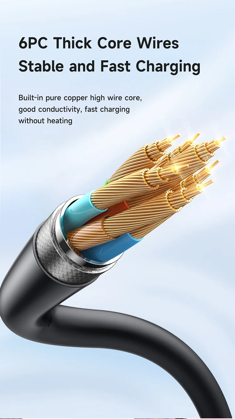 MCDODO CA-3311 MDD for iPhone 15 Series 2m Type-C to Type-C Cord PD 240W 5A Fast Charging Data Transmission Cable - Black 7
