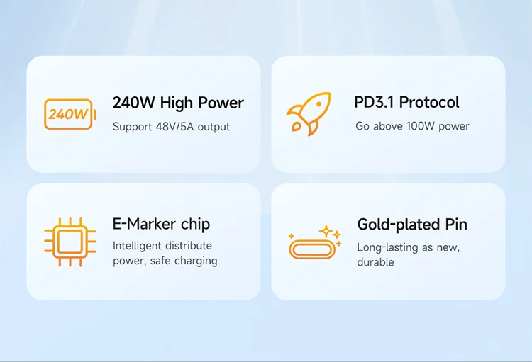 MCDODO CA-3310 MDD for iPhone 15 Series 1.2m Type-C Data Transmission Cable Gold-Plated Design USB-C PD 240W Fast Charging Cord - Black 2