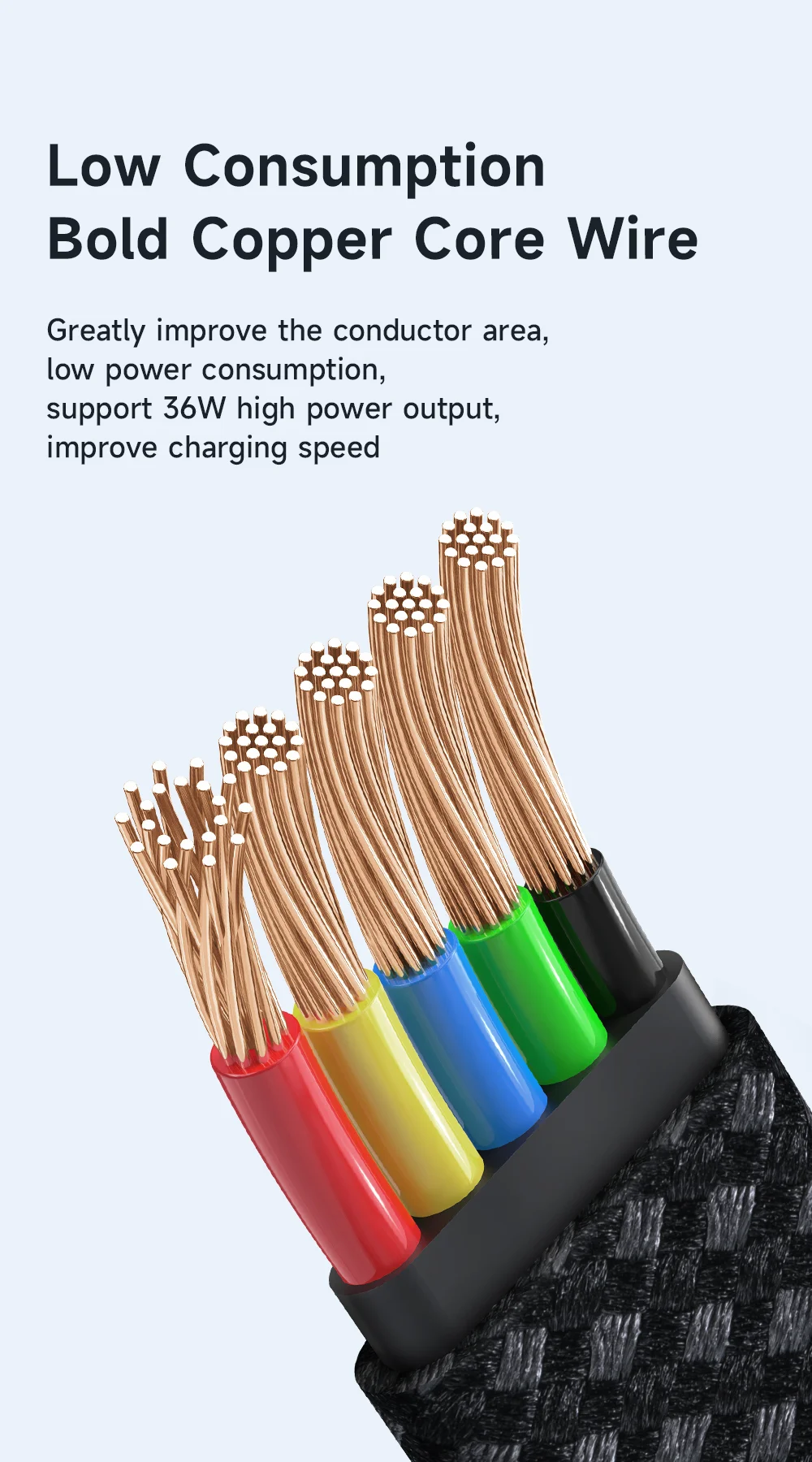 MCDODO CA-3341 MDD for iPhone 15 Series 1.8m Braided Data Cable Type-C 6A 100W Elbow Angled Charging Cord - Black 8
