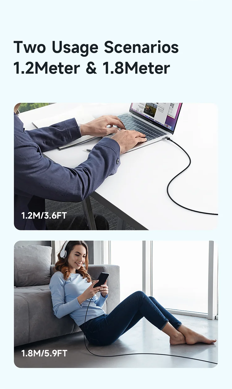 MCDODO CA-3590 MDD for iPhone 15 Series 1.2m 6A USB to Type-C Data Cable USB 100W Fast Charging Cable for Smartphone (Black) 10