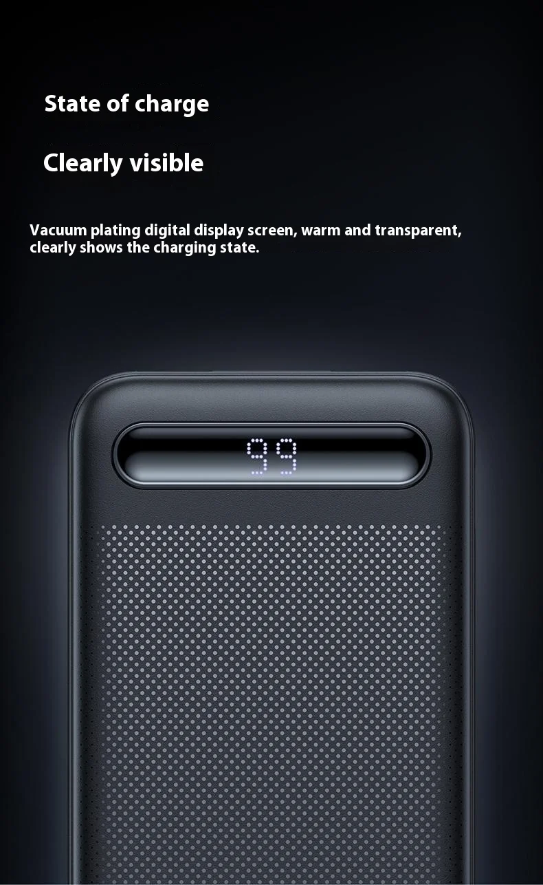 MCDODO MC-4420 10000mAh Mini Power Bank Digital Display External Charger - White 6