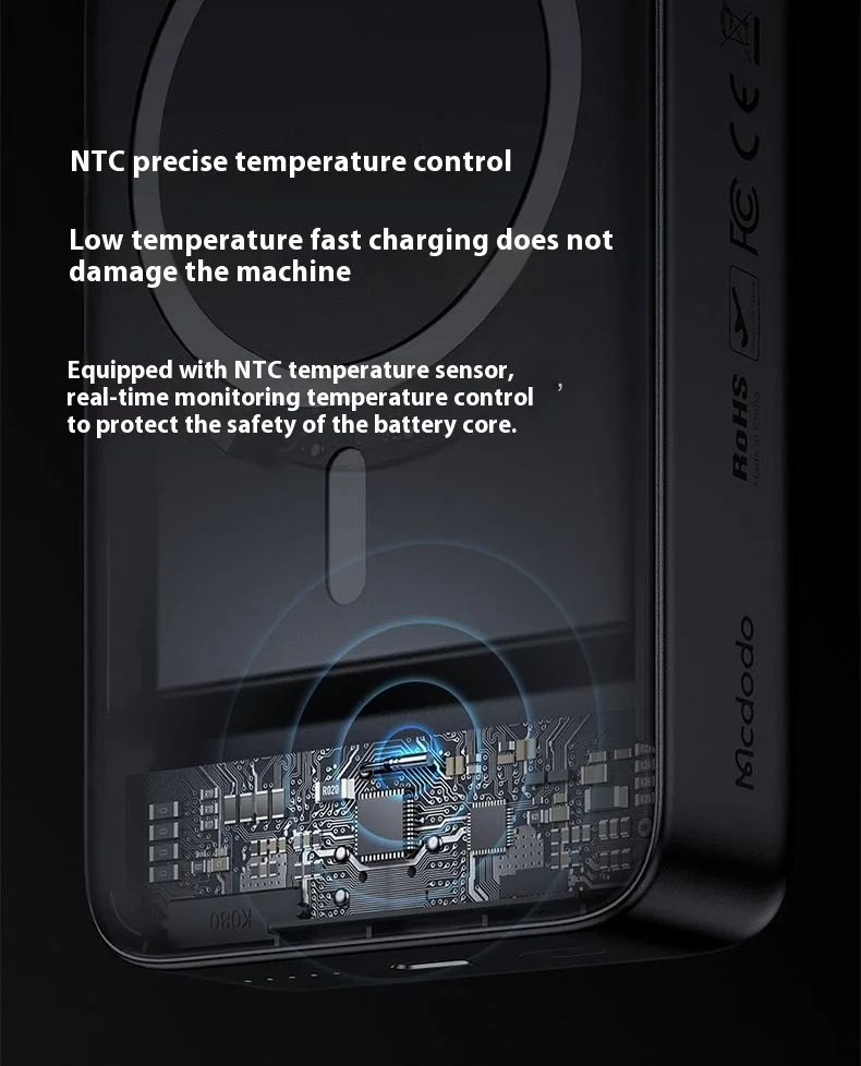 MCDODO MC-502 Magnetic Power Bank 20000mAh 20W Fast Charging Portable Charger Wireless Charging - White 11