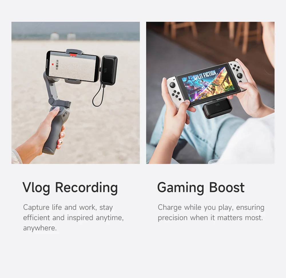 MCDODO MC-7760 MDD Freekit Series Power Bank with USB-C Plug Digital Display 5000mAh 20W Portable Phone Charger 7