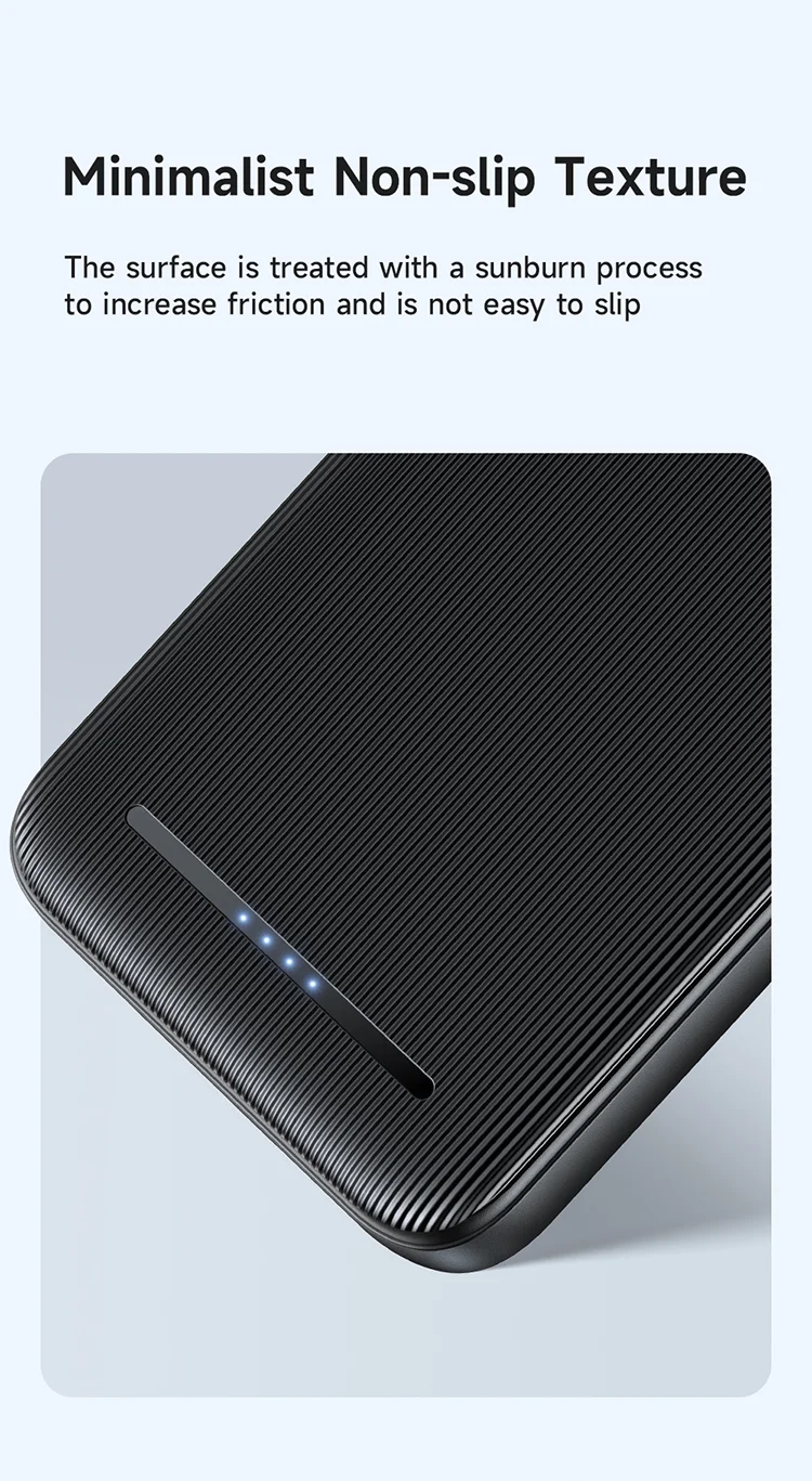 MCDODO MC-4631 Online Series 10000mAh LED Power Bank Dual USB Output Battery Pack, Black 4