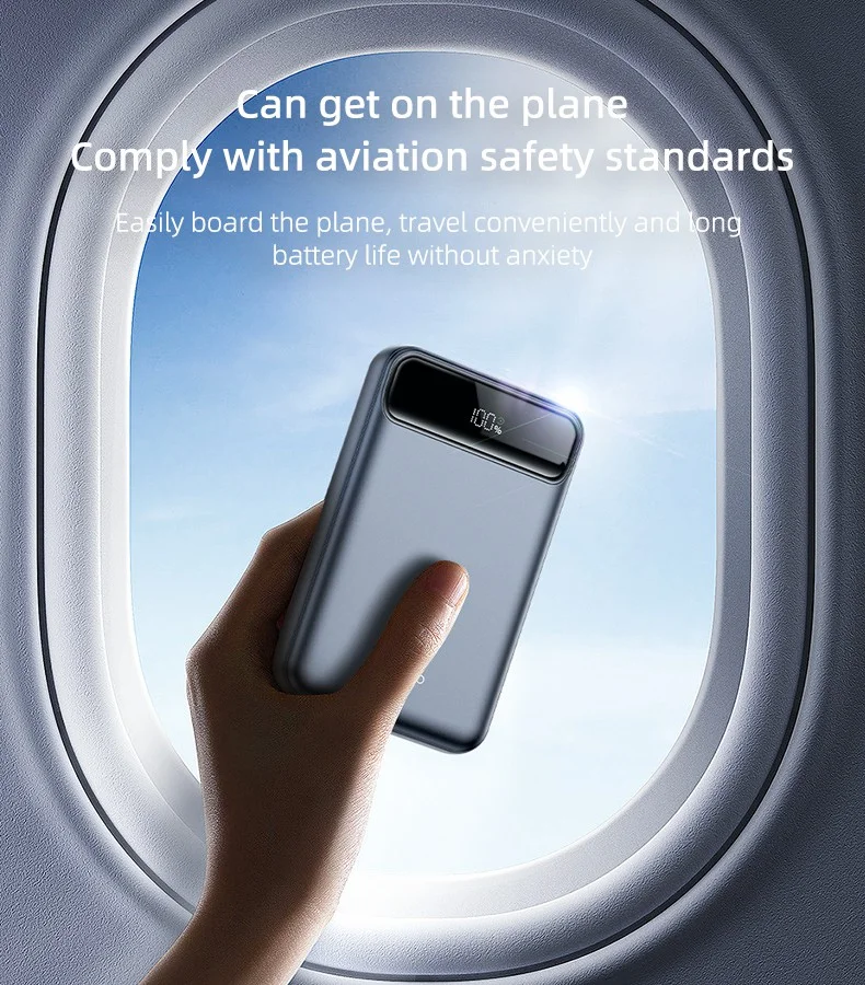 YESIDO YP49 Compatible with MagSafe 10000mAh Wireless Charging Power Bank 12