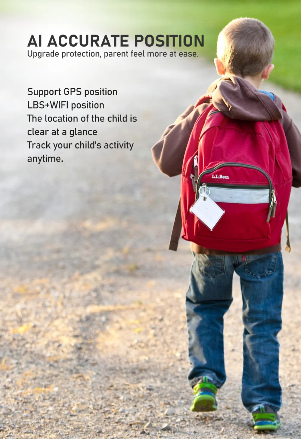 Montre Intelligente Android 8.1 pour Enfants 1Go + 8Go GPS Tracker Caméra 2MP Montre de Sport Supportant WhatsApp - Saphir 6